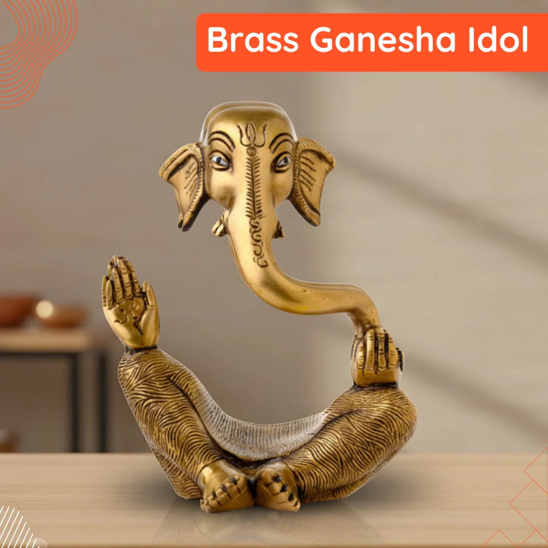 Ganesha Brass Idols IMAGE