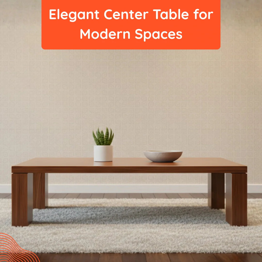 Wooden Center Table IMAGE