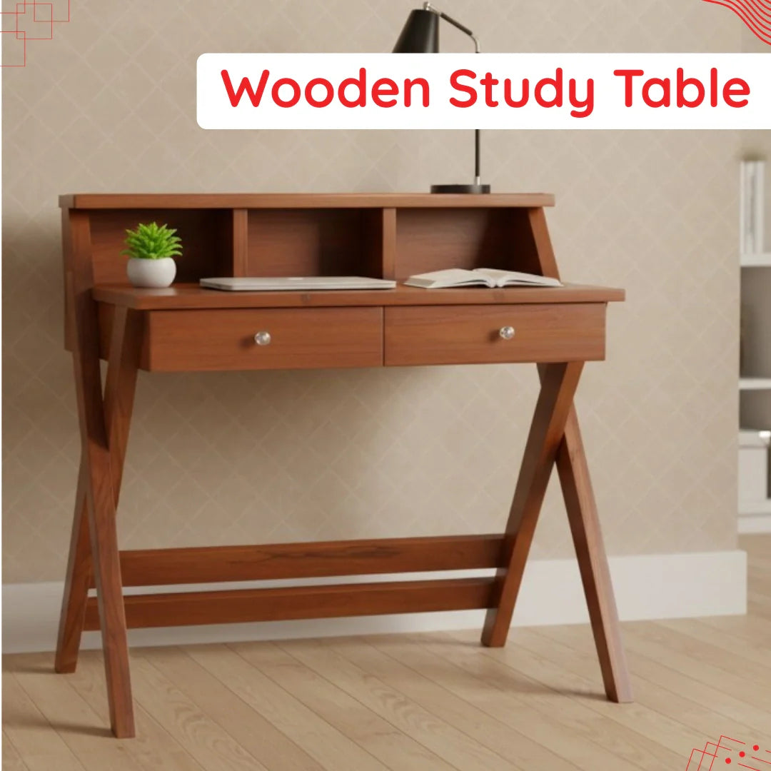Wooden Study Table IMAGE