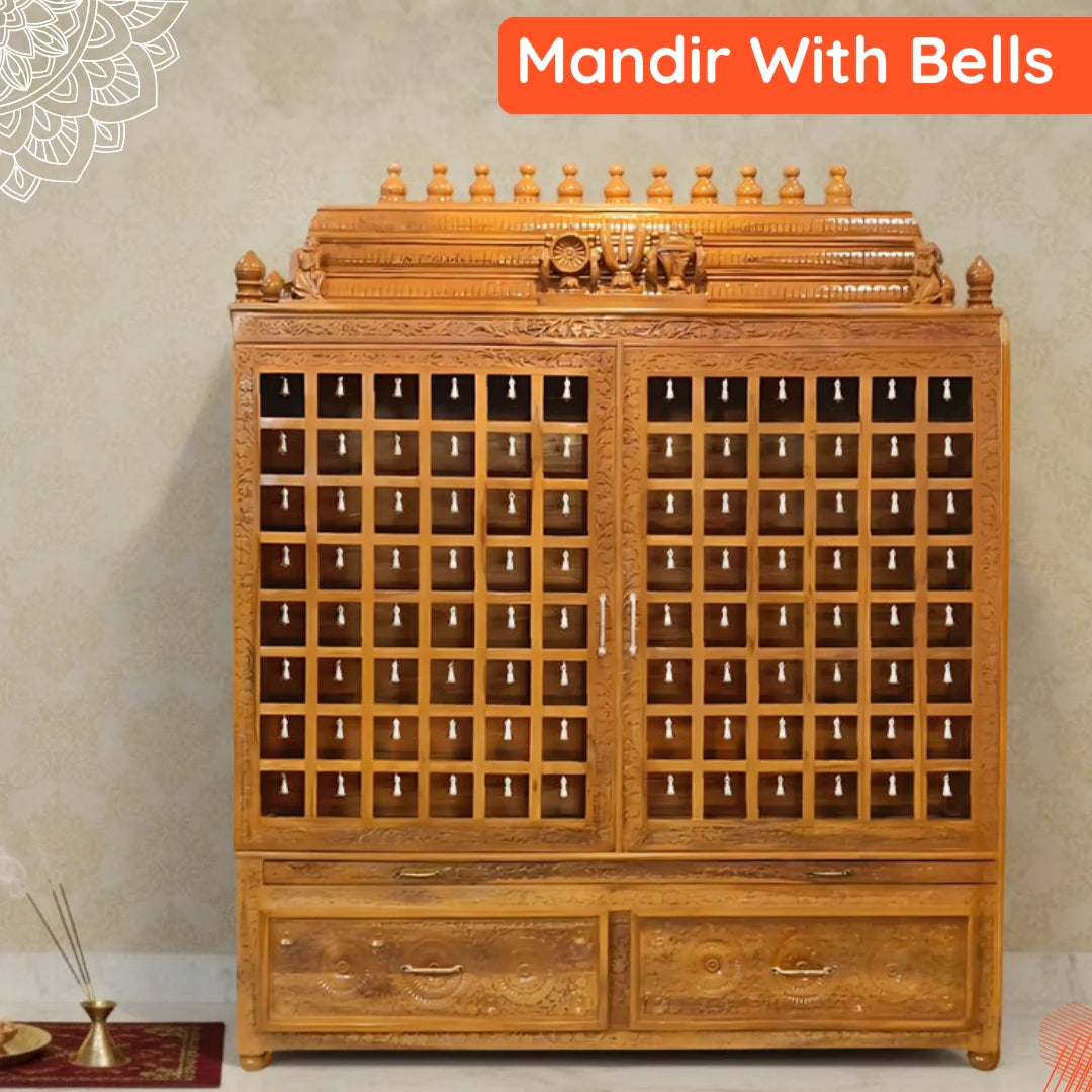 Mandir with Bells IMAGE