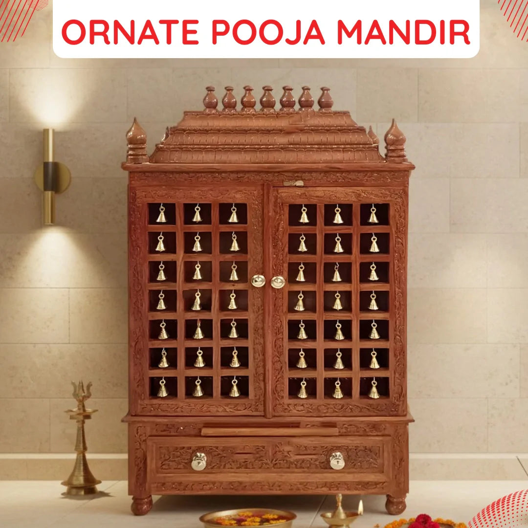 Ornate Pooja Mandir BANNER