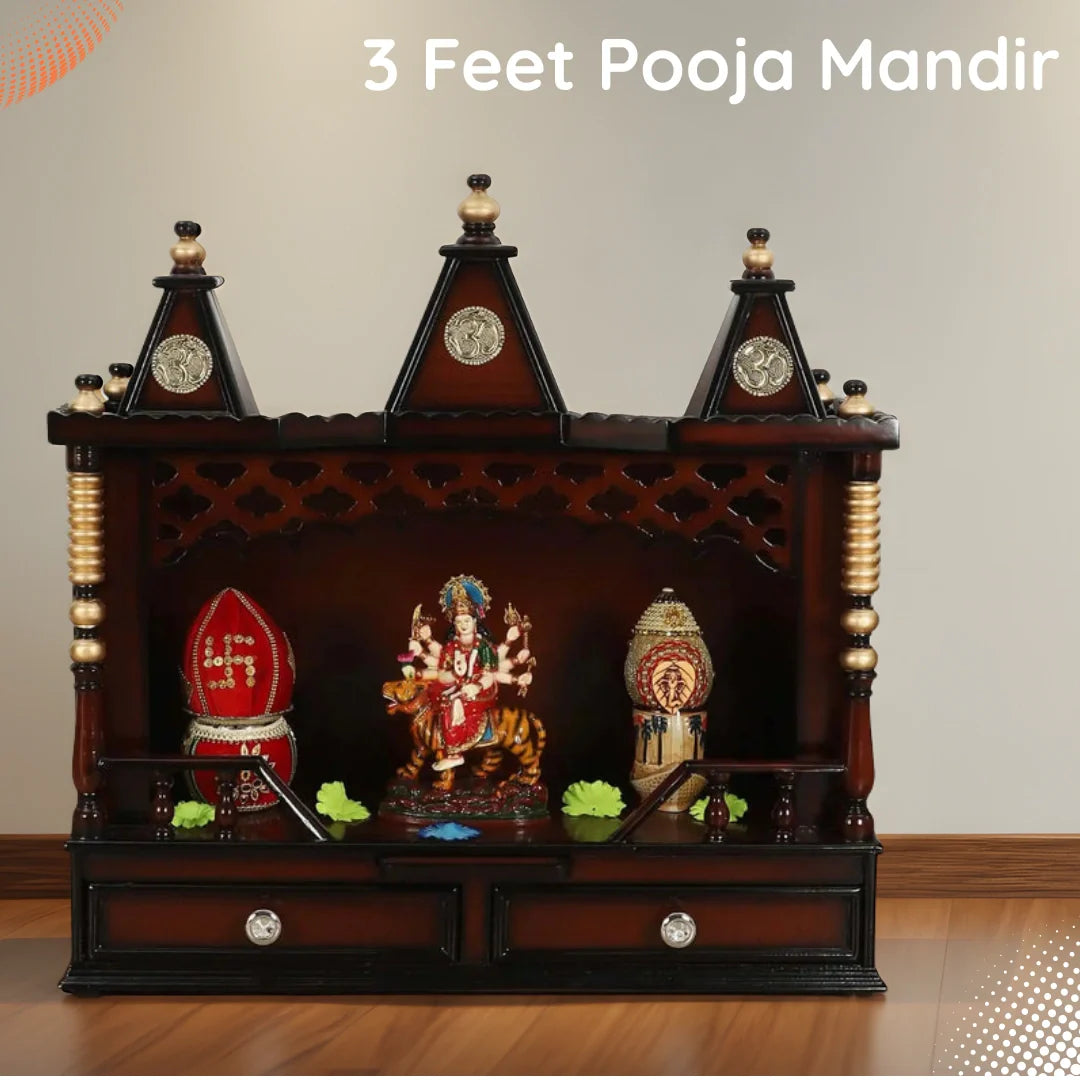 3 Feet Pooja Mandir IMAGE