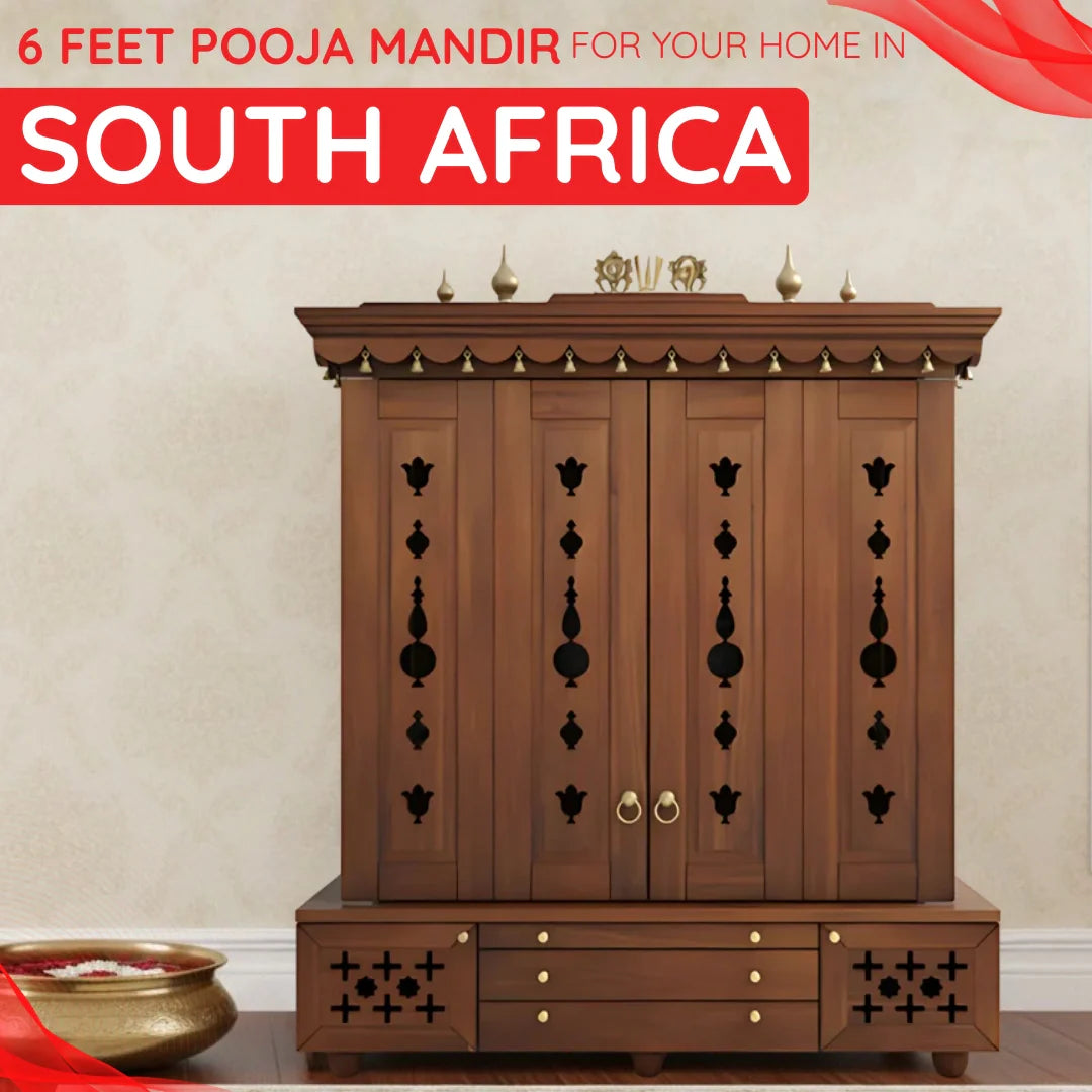 6 Feet Pooja Mandir in South Africa image