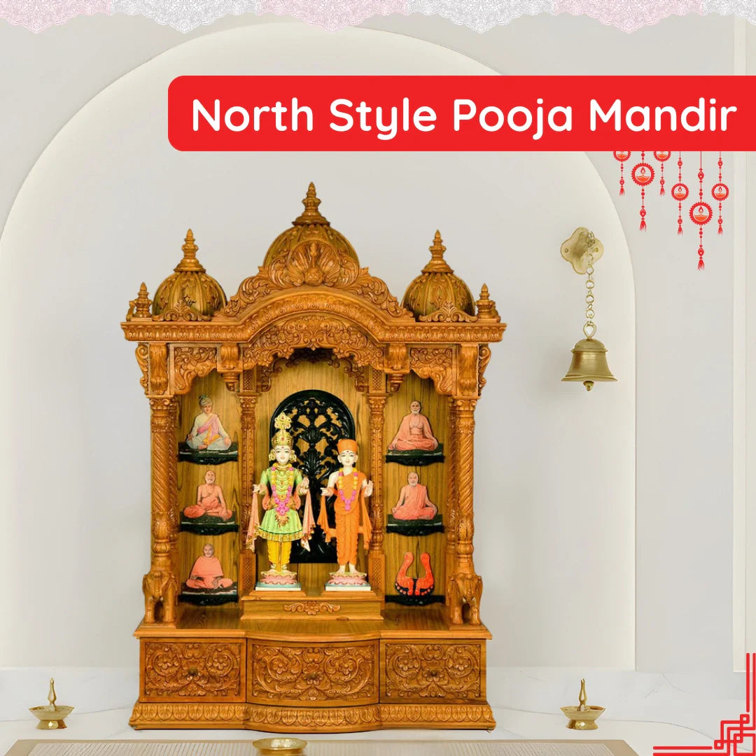 North Indian Style Mandir image