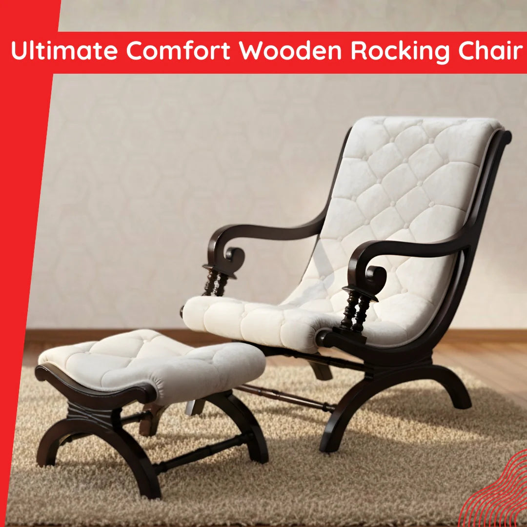 Wooden Rocking Chair IMAGE