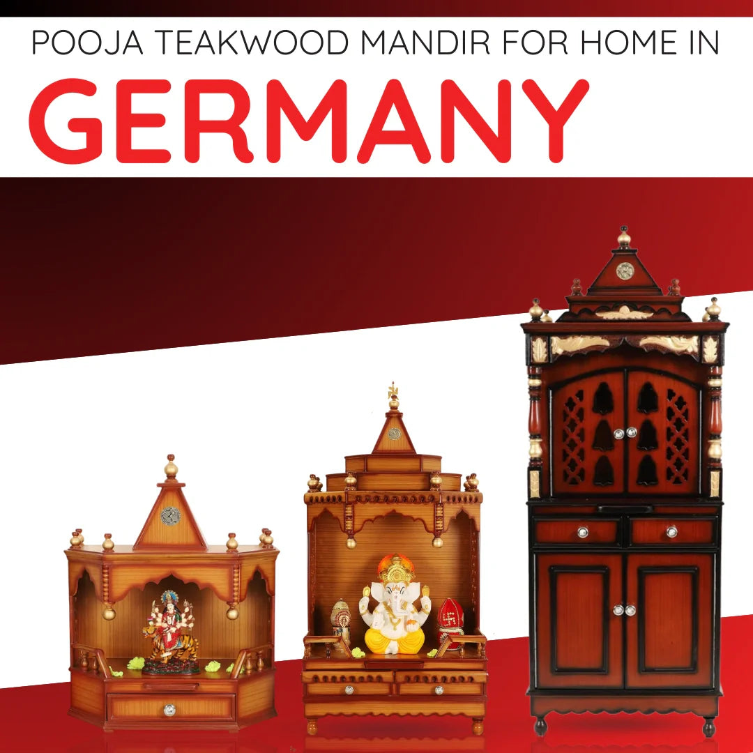 Teak Wood Mandir in Germany image