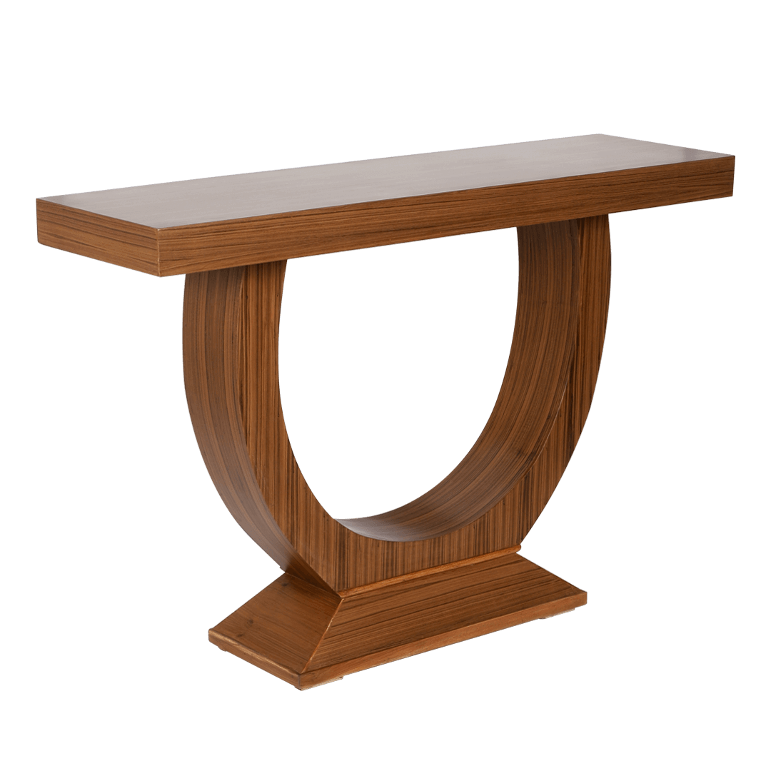 Nobilic Solid Wood Console Table (Teak)