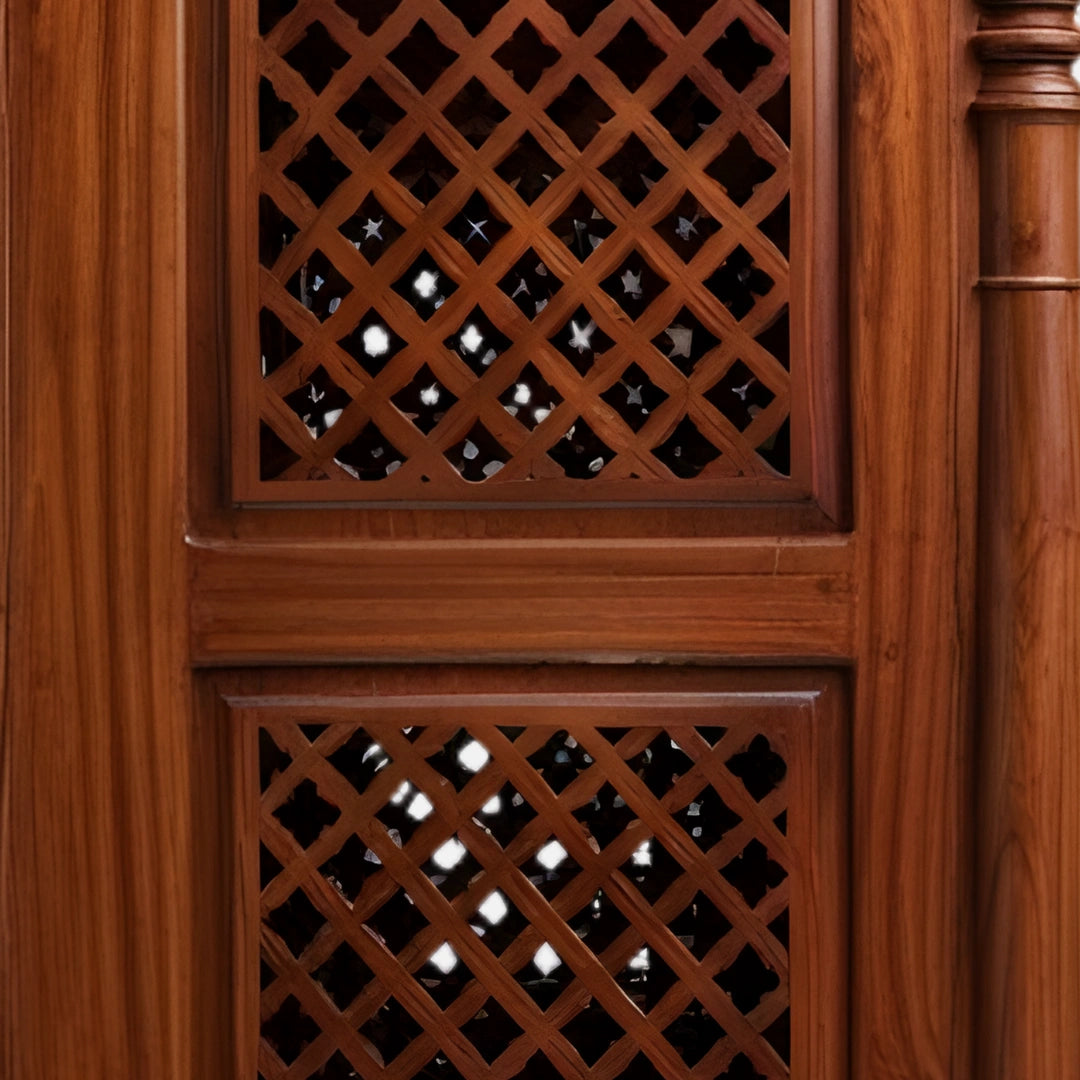 Anandlok Teak Wood Mandap (Teak) zoom image