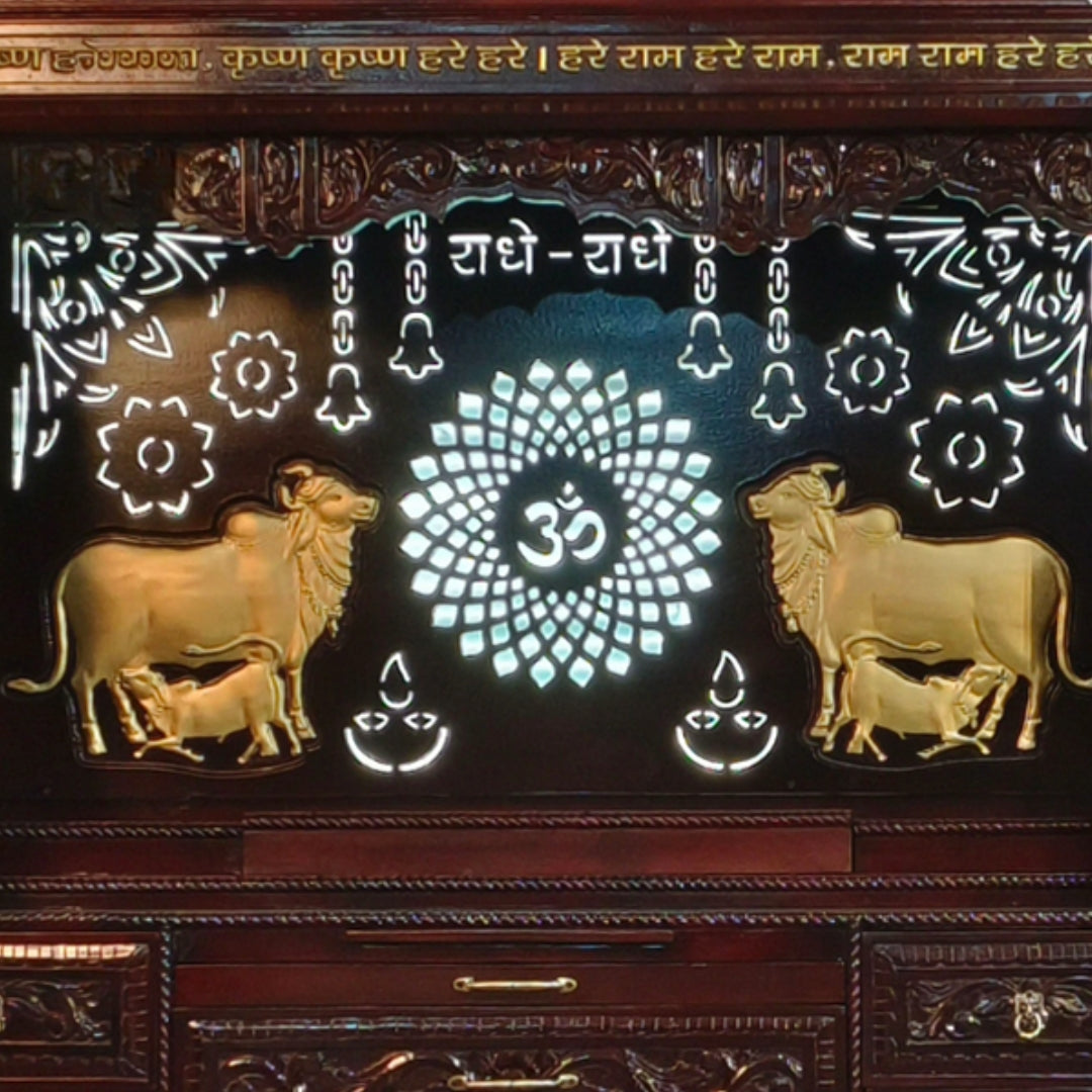 Anantashri Teak Wood Mandap (Brown) zoom view