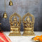Antique Brass Lakshmi Ganesha Idol 1 lifestyle view