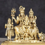 Antique Brass Shiv Parvati Brass Idol 7 lifestyle view