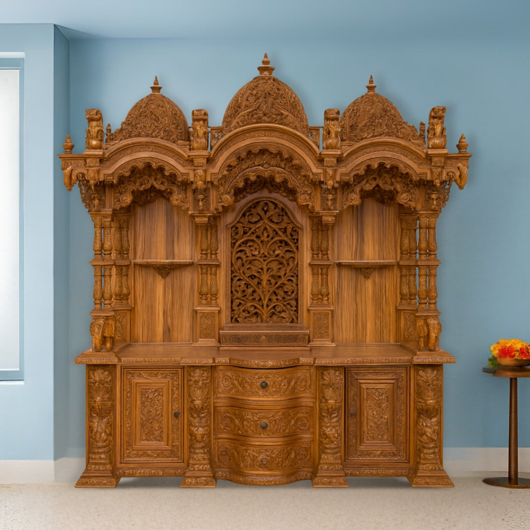 Archit Teak Wood Mandap (Teak) lifestyle view