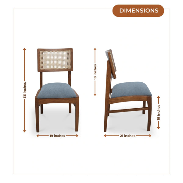 Astoria Teak Wood Dining chair (Teak) view