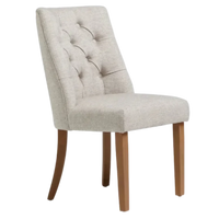 Astra Teakwood dining chair side view