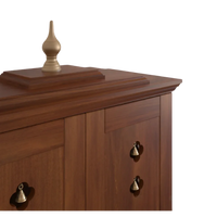 Aumkara Teak Wood Mandir with Door (Teak) zoom view