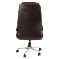 Avidity High Back Office Executive Chair (Brown) Back View