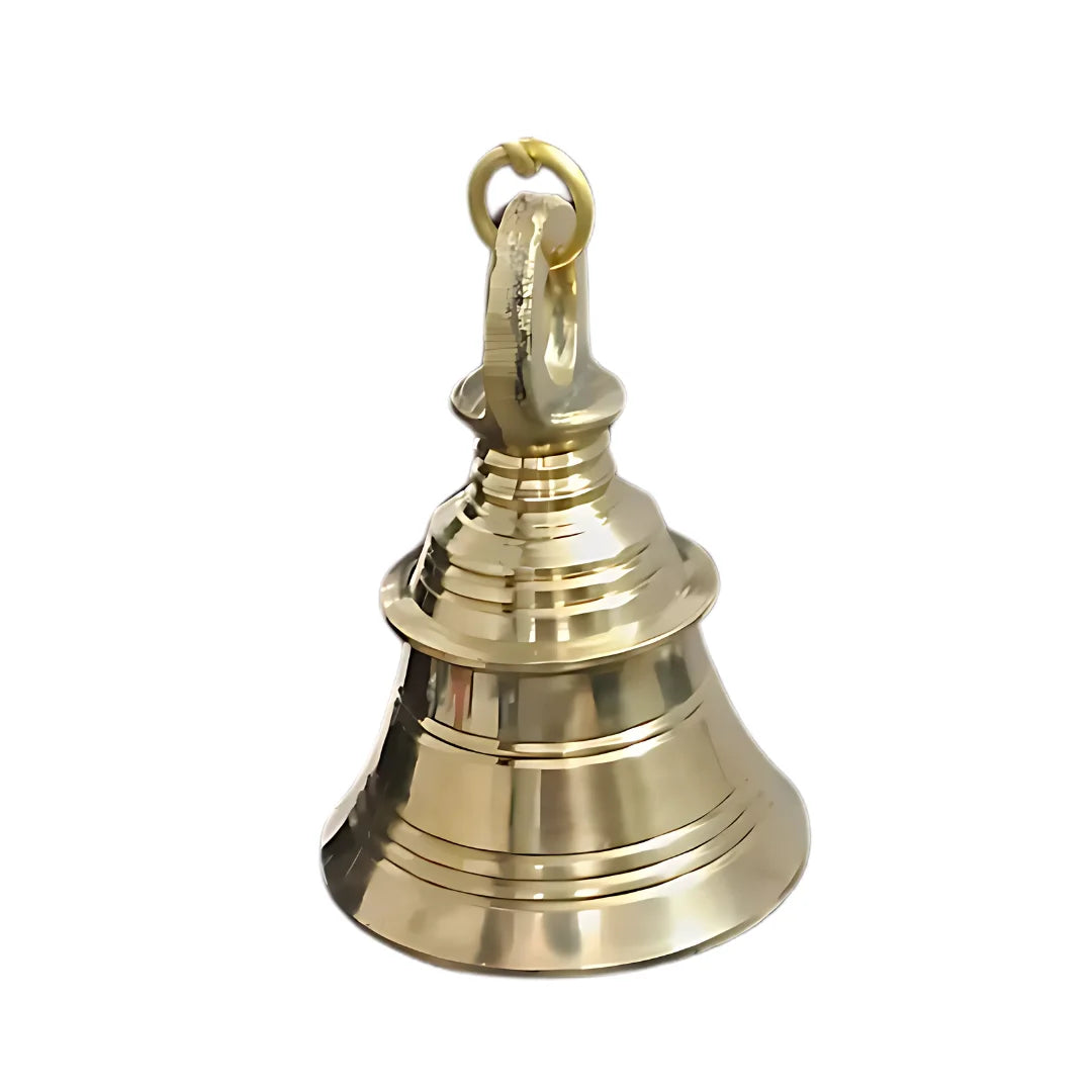 Bhakti Brass Pooja Bell zoom view