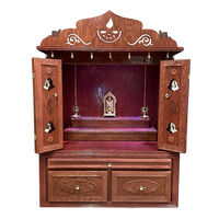 Brahmajyoti Teak Wood Mandap (Mahogany) front view