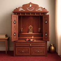 Brahmajyoti Teak Wood Mandap (Mahogany) lifestyel view