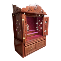 Brahmajyoti Teak Wood Mandap (Mahogany) side angel