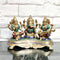 Brass Lakshmi Ganesha Saraswati Idol 3 lifestyel view
