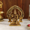 Brass Narasimha Idol lifestyle view