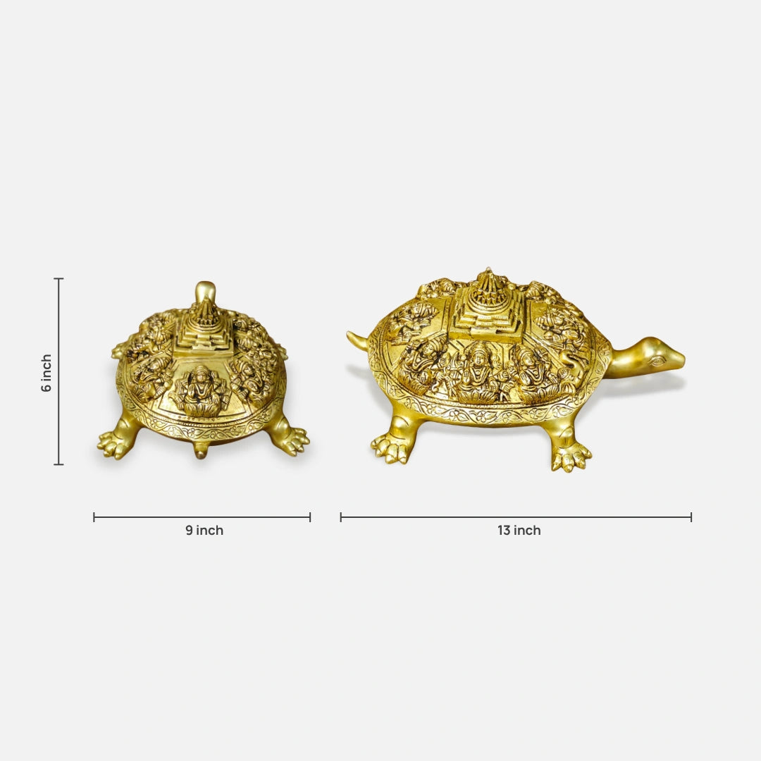 Kurma Avatar Brass Idol