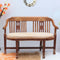 Canasto Solid Wood Love Sofa (Teak) lifestyle view