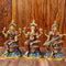 Colorful Stonework Brass Idol Set lifestyle view