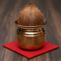Copper Pooja Kalash lifestyle view