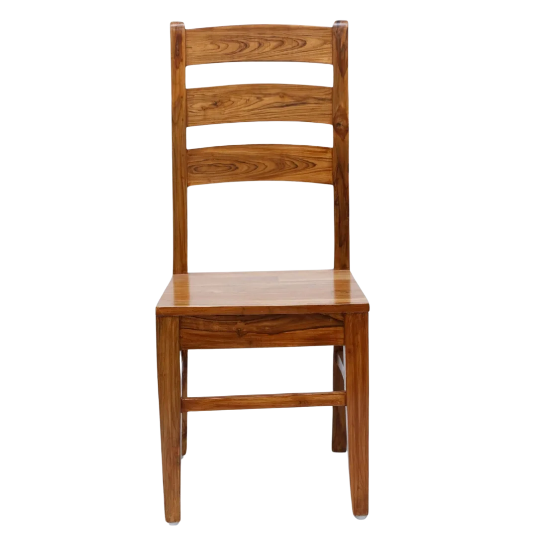 Cresta Teak Wood Dining Chair (Teak)