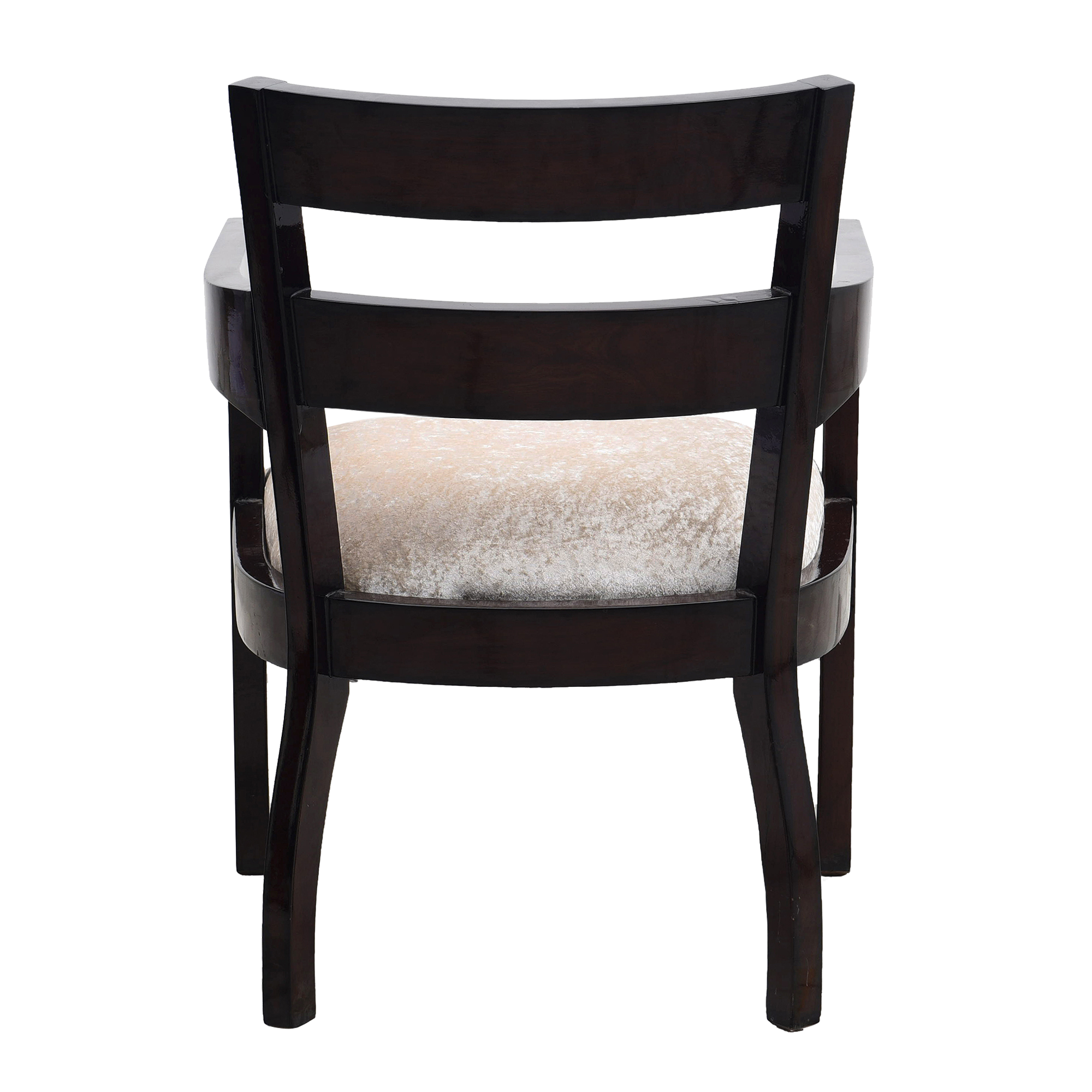 Projakto Teak Wood Living Room Chair (Brown)