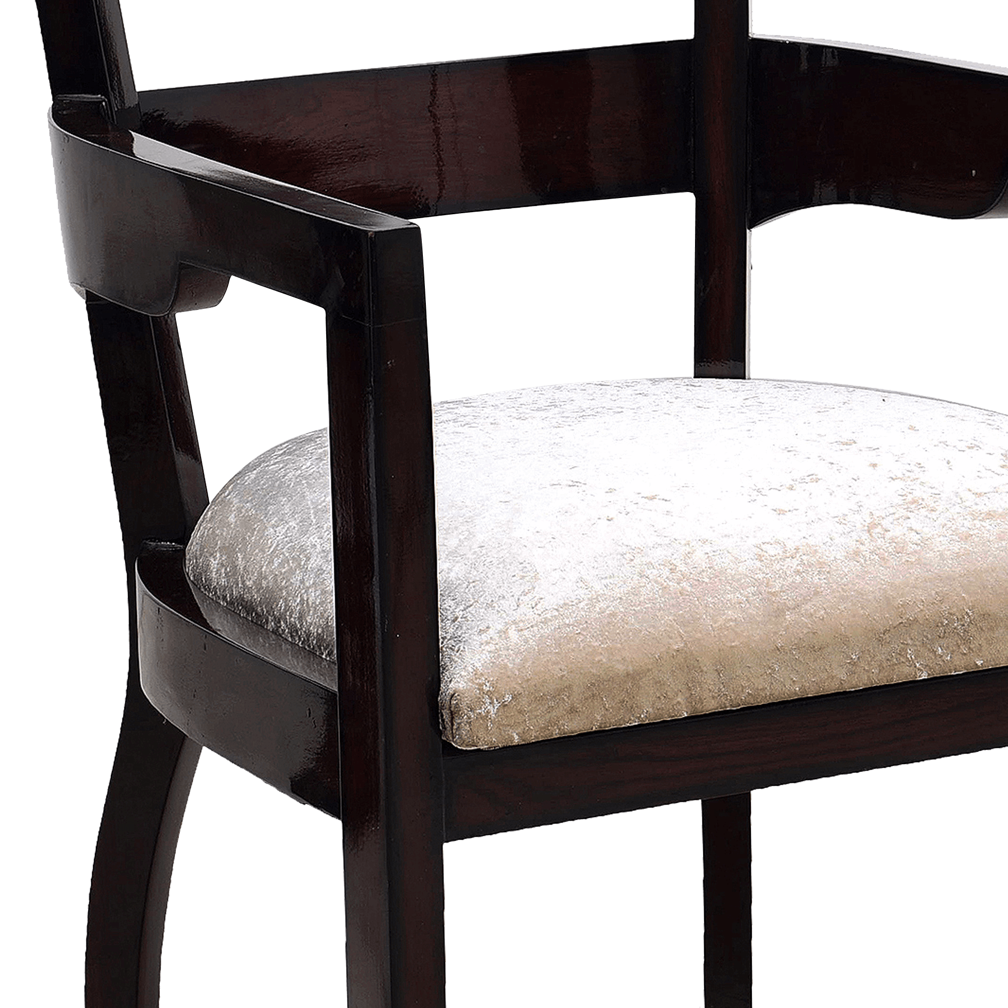 Projakto Teak Wood Living Room Chair (Brown)