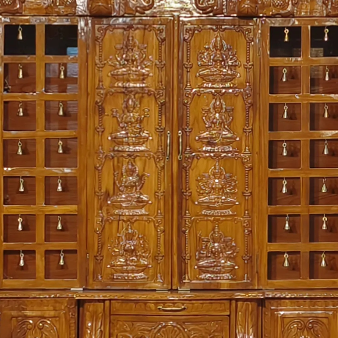 Deepmala Teak Wood Mandap (Teak) zoom view
