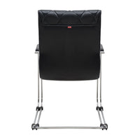 Dexonv Visitor Chair with Armrest (Black) Back view
