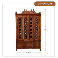 Divyarth Teak wood Mandap Teak Dimensions