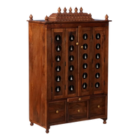 Divyarth Teak wood Mandap (Teak) Side Angle