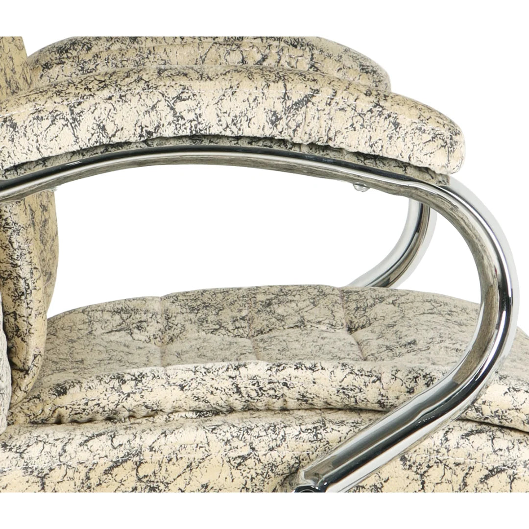 Frostic Visitor Chair with Armrest (White) zoom view