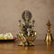 Goddess Lakshmi brass Idol lifestyle view