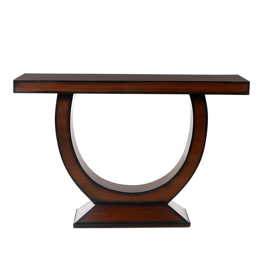 Nobilic Solid Wood Console Table (Brown)