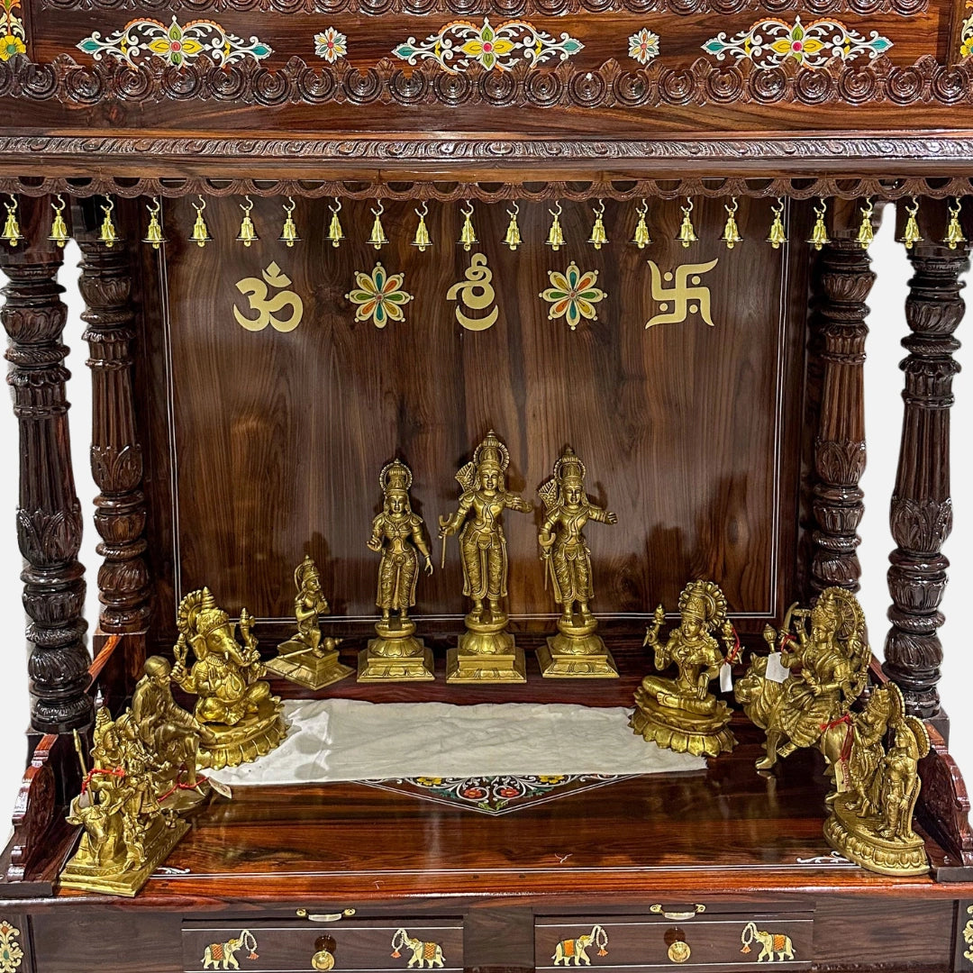 Jagadish Teak Wood Mandap (Teak) zoom view