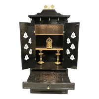 Kalyaan Teak Wood Mandap (Ebony) Open
