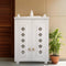 Lifestyle image of Divyana Pooja Mandir with Door (White)