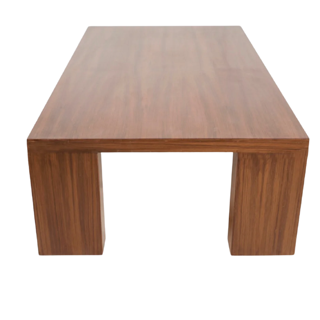 Lustre Teak Wood Centre Table SIde view