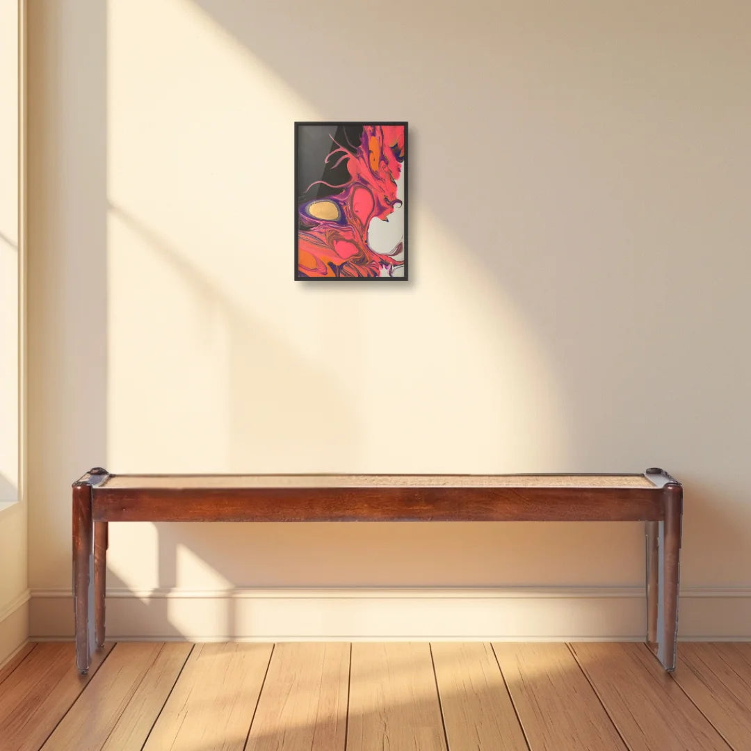 Madhurya Teak Wood Bench (Teak) lifestyle view