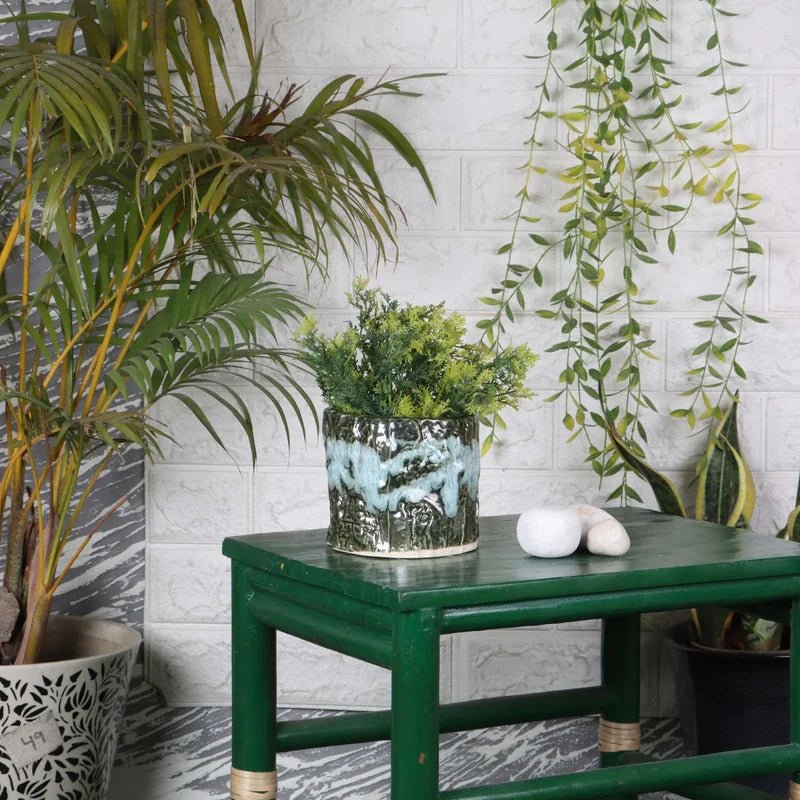 Maravi Ceramic Flower Pot lifestyle view