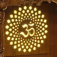 Nitya Teak Wood Mandir (Teak) close view
