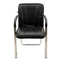 Restry Visitor Chair with Armrest(Black)