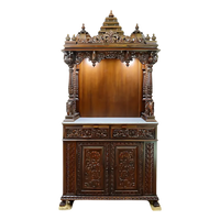 Padmanidhi Teak Wood Mandap (Brown) front view