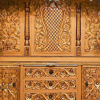 Padmashri Teak Wood Mandap (Teak) close view